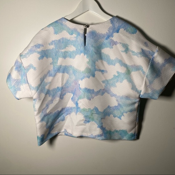 Cloud printed top by Korean Designer - Picture 3 of 5